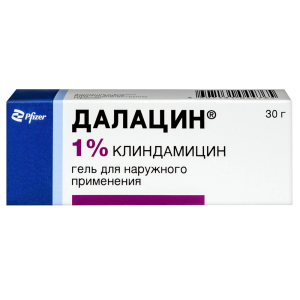 Купить: Далацин 1 % 30 г гель для наружного применения туба