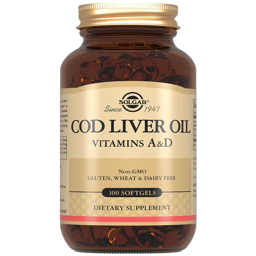 Купить Solgar Жир из печени трески 100 шт капсулы