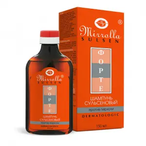 Купить Mirrolla Сульсен Форте 2 % 150 мл шампунь с кетоконазолом