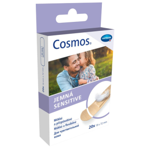 Купить: Cosmos Sensitive 20 шт пластырь 1,9 см x 7,2 см
