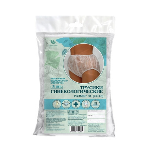 Купить: Пелигрин 5 шт трусики послеродовые одноразовые гинекологические размер M (44-46)