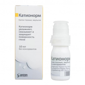 Купить: Катионорм 10 мл 1 шт капли глазные
