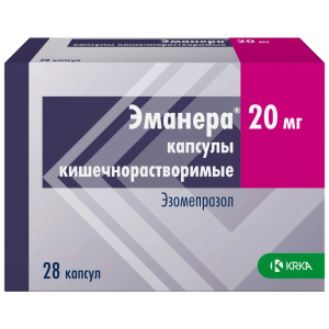 Купить: Эманера 20 мг 28 шт капсулы