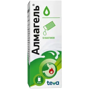 Купить Алмагель 10 мл 10 шт пакеты суспензии для внутреннего применения
