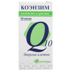 Купить: Коэнзим Q-10 500 мг 30 шт капсулы энергия клеток