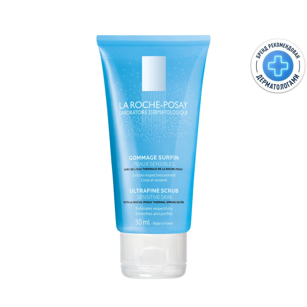 Купить La Roche-Posay Physio 50мл скраб для лица мягкий для чувствительной кожи