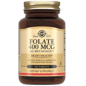 Купить: Solgar Фолат 400 мкг Метафолин 100 шт таблетки
