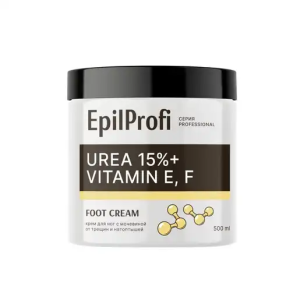 Купить: EpilProfi 500 мл крем для ног от трещин и натоптышей