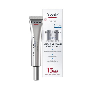 Купить: Eucerin Hyaluron-Filler 15мл крем для ухода за кожей вокруг глаз