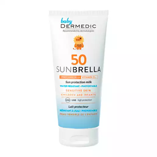 Купить Dermedic Sunbrella Baby SPF 50+ молочко солнцезащитное для детей