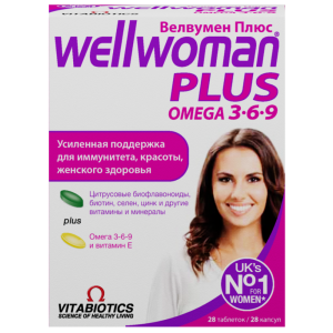 Купить: Wellwoman плюс 28 шт капсулы