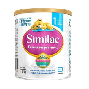 Купить: Similac смесь сухая для детей гипоаллергенный 1 400г