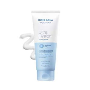 Купить: Missha Aqua Ultra Hyaluron 200 мл пенка для умывания и снятия макияжа