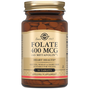 Купить: Solgar Фолат 400 мкг Метафолин 50 шт таблетки