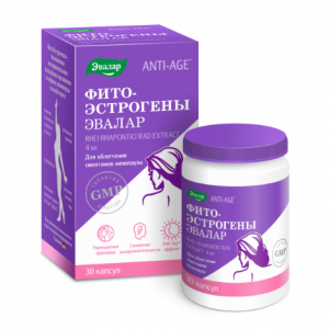 Купить: Фитоэстрогены Эвалар 0,25 г 30 шт капсулы кишечнорастворимые