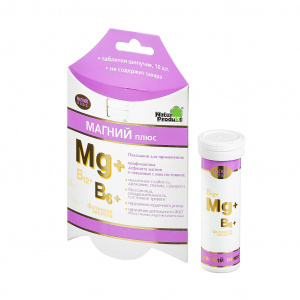 Купить: Магний Плюс 10 шт таблетки шипучие