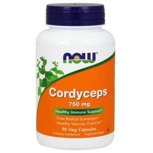 Купить: Now Foods Кордицепс 750 мг 90 шт капсулы