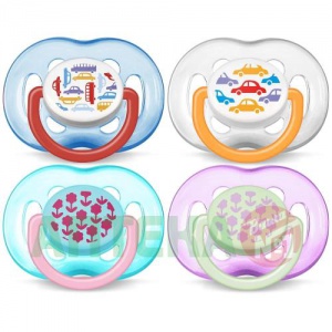 Купить: AVENT пустышка силиконовая 0-6 мес д/мал