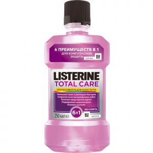 Купить: Listerine Total Care ополаскиватель д/полости рта 250мл
