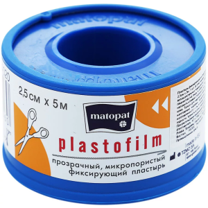 Купить: Пластырь Matopat Plastofilm 2,5смX5м