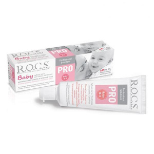 Купить: Rocs Pro Baby 45 г паста зубная минеральная защита и нежный уход 0+