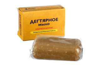 Купить: Аклен Натуральный березовый деготь 75 г мыло дегтярное косметическое кусковое