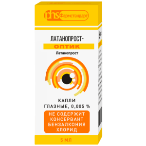 Купить: Латанопрост-оптик 5 мл капли глазные