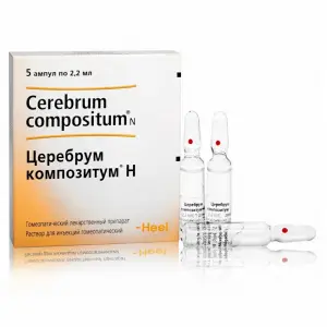 Купить Церебрум-Композитум Н 2,2 мл 5 шт раствор для инъекций