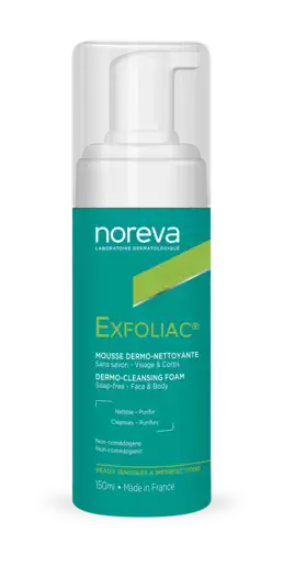 Купить: Noreva Exfoliac 150 мл пенка для лица очищающая
