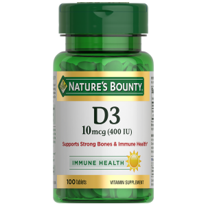 Купить: Nature's Bounty Витамин Д3 400 МЕ 100 шт таблетки
