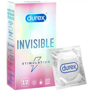 Купить: Durex Invisible Stimulation 12 шт презервативы