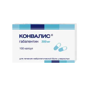 Купить Конвалис 300 мг 100 шт капсулы