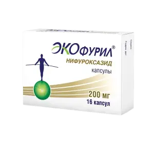 Купить Экофурил 200 мг 16 шт капсулы