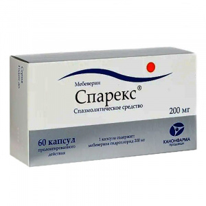 Купить: Спарекс 200 мг 60 шт капсулы с пролонгированным высвобождением