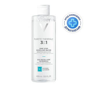 Купить: Vichy Purete Thermale 400 мл вода мицеллярная с минералами для чувствительной кожи