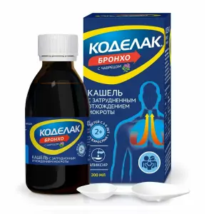 Купить Коделак Бронхо с чабрецом 200 мл эликсир