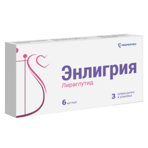 Купить: Энлигрия 6 мг/мл 3 мл 3 шт раствор для подкожного введения шприц-ручка
