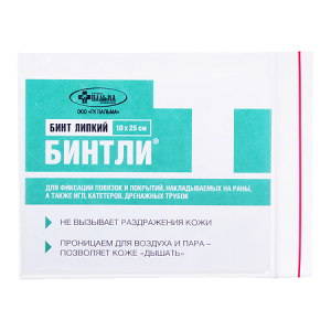 Купить: Бинтли-Т 10 см х 25 м бинт липкий
