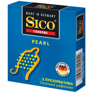 Купить: Sico Pearl 3 шт презервативы точечное рифление
