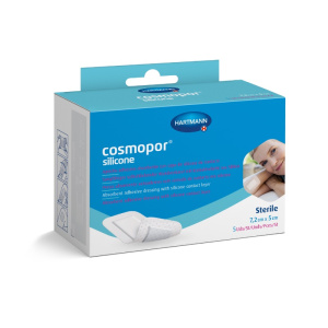 Купить: Cosmopor 7,2 см x 5 см 5 шт повязка стерильная силиконовая