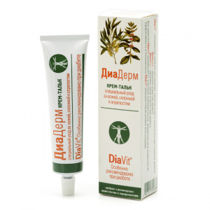 Купить: DiaVit ДиаДерм 75 мл крем-тальк для тела