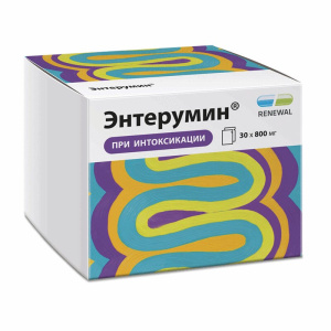 Купить: Энтерумин Реневал 800 мг 30 шт порошок для приготовления суспензии для приема внутрь