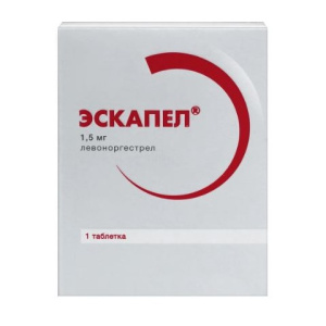 Купить: Эскапел 1,5 мг 1 шт таблетки