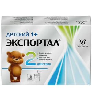 Купить: Экспортал 5 г 6 шт порошок для приготовления раствора для приема внутрь