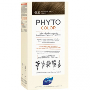 Купить: Phyto color №6.3 (темный золотистый блонд) краска для волос