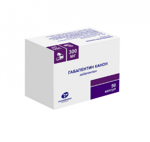 Купить: Габапентин 300 мг 50 шт капсулы