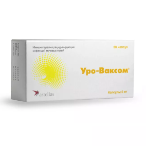 Купить: Уро-Ваксом 6 мг 30 шт капсулы