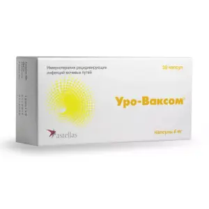 Купить Уро-Ваксом 6 мг 30 шт капсулы