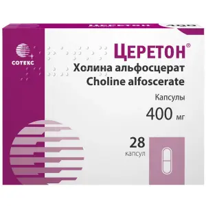 Купить Церетон 400 мг 28 шт капсулы