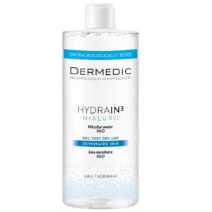 Купить: Dermedic Hydrain3 Hialuro 500 мл вода мицеллярная